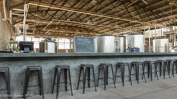 Hunter-Gatherer Brewery at the Curtiss-Wright Hangar