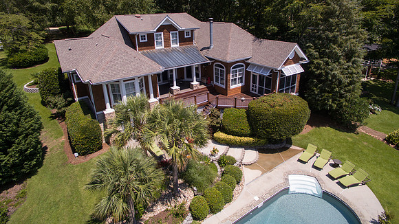Aerial view of 111 Westridge Court, Chapin