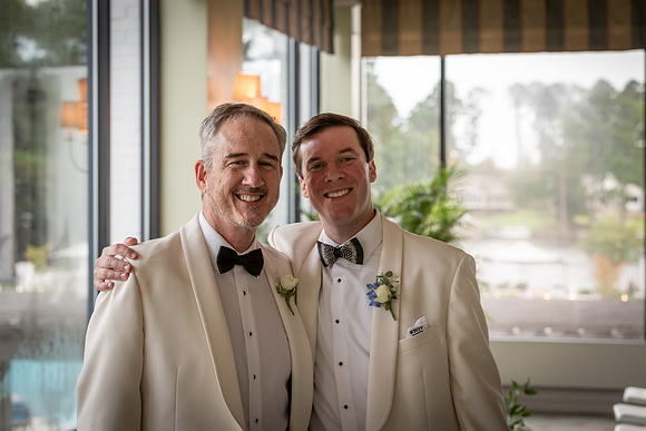 Rustin and Chris get married