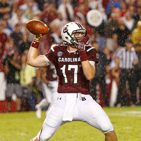 Dylan Thompson set to pass against Georgia