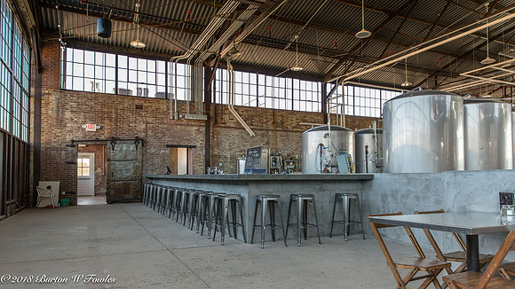 Hunter-Gatherer Brewery at the Curtiss-Wright Hangar
