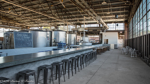 Hunter-Gatherer Brewery at the Curtiss-Wright Hangar