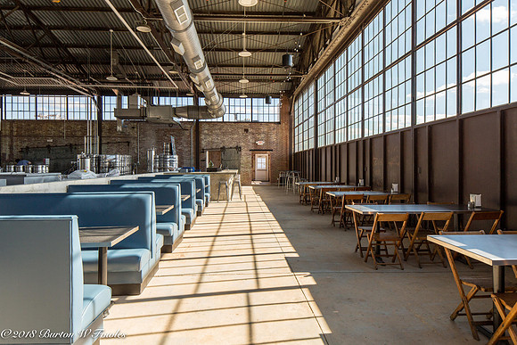 Hunter-Gatherer Brewery at the Curtiss-Wright Hangar
