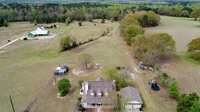 Aerial of land in Elgin, SC